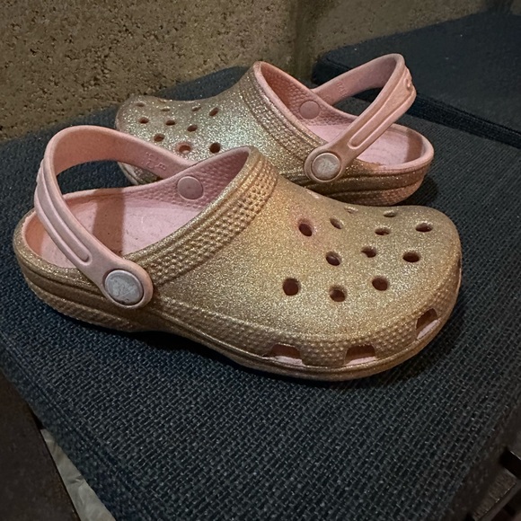 Kids’ Classic Glitter Clogs - Girls size C12 - Picture 3 of 4